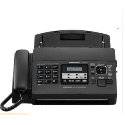 松下（Panasonic)傳真機 普通紙a4專用 電話一體機 中文顯示多功能